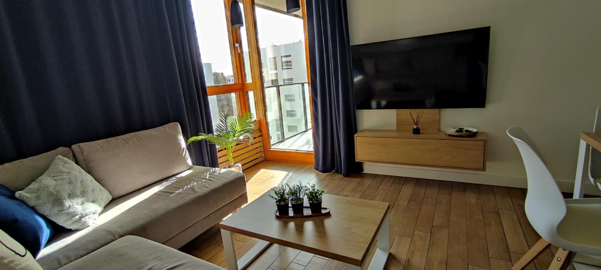 Wola Blue Modern Apartment Varsó Kültér fotó
