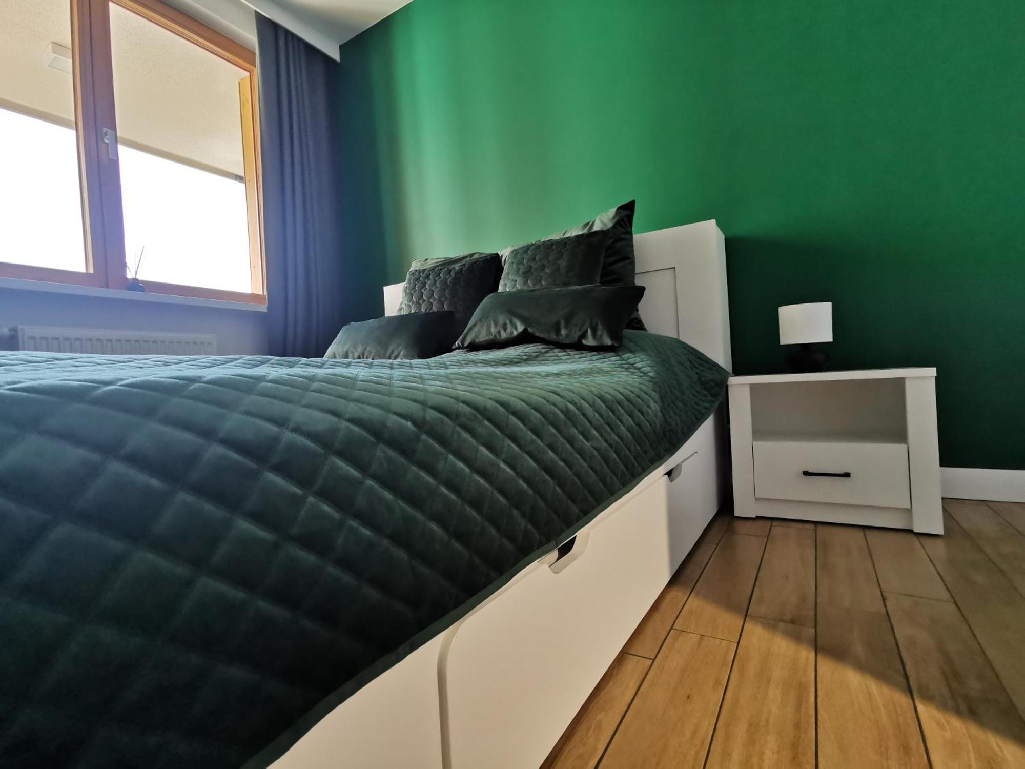 Wola Blue Modern Apartment Varsó Kültér fotó